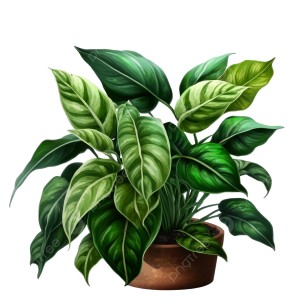 foto de uma planta sem cor de fundo